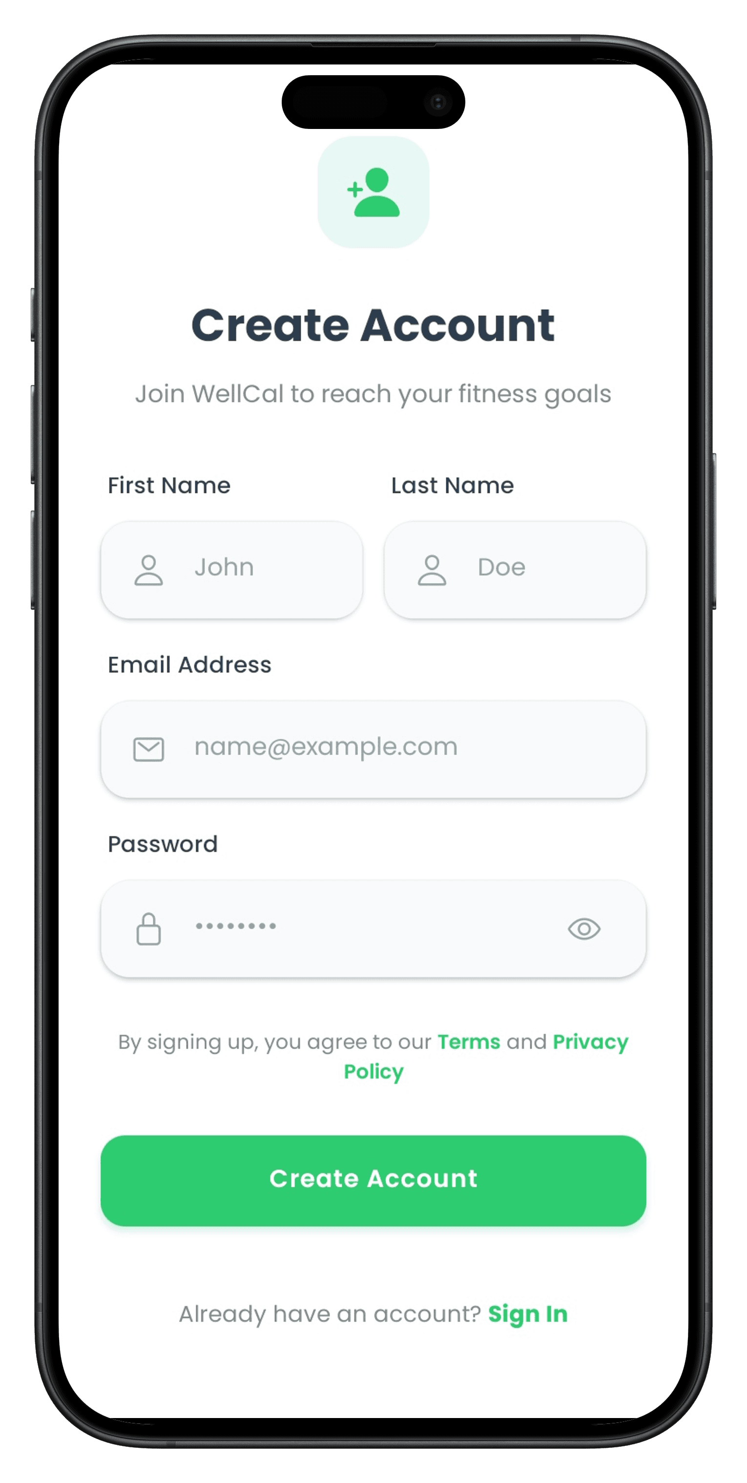 WelCal screenshot 1